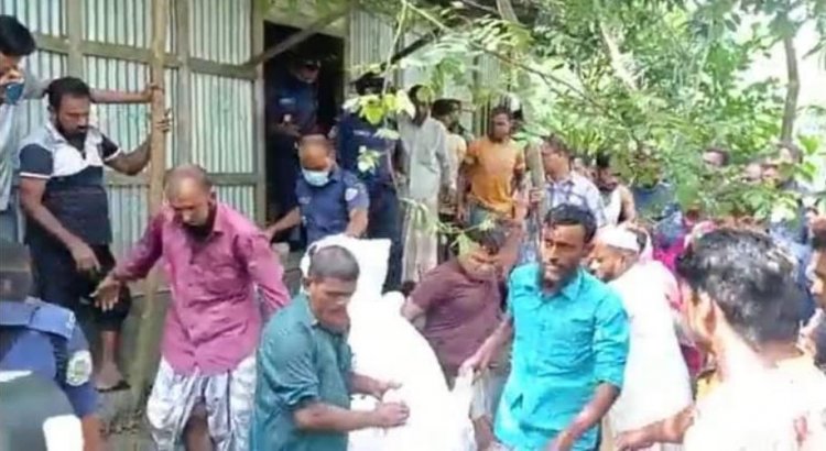 স্ত্রীকে হত্যা করে চট্টগ্রাম থেকে লাশ নিয়ে ভোলায় এসে স্বামী আটক